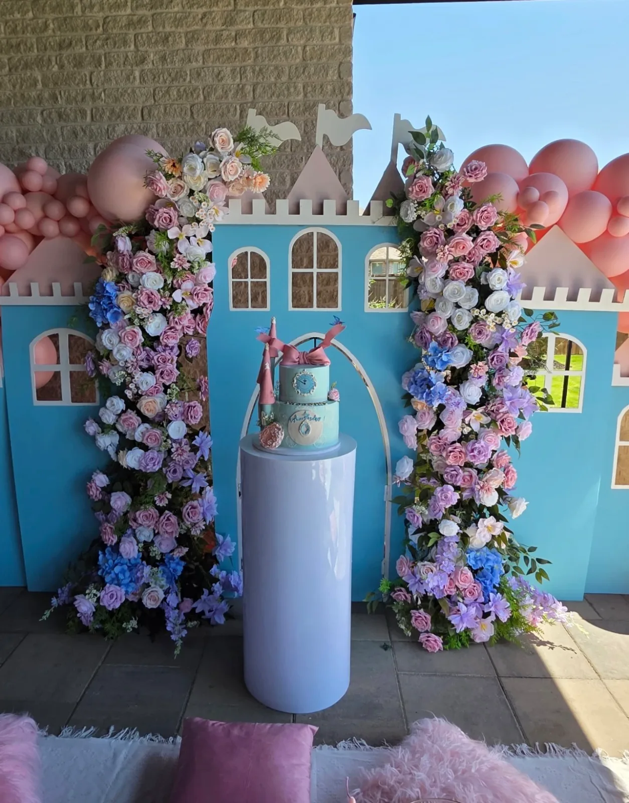 Fairytale Castle Backdrop