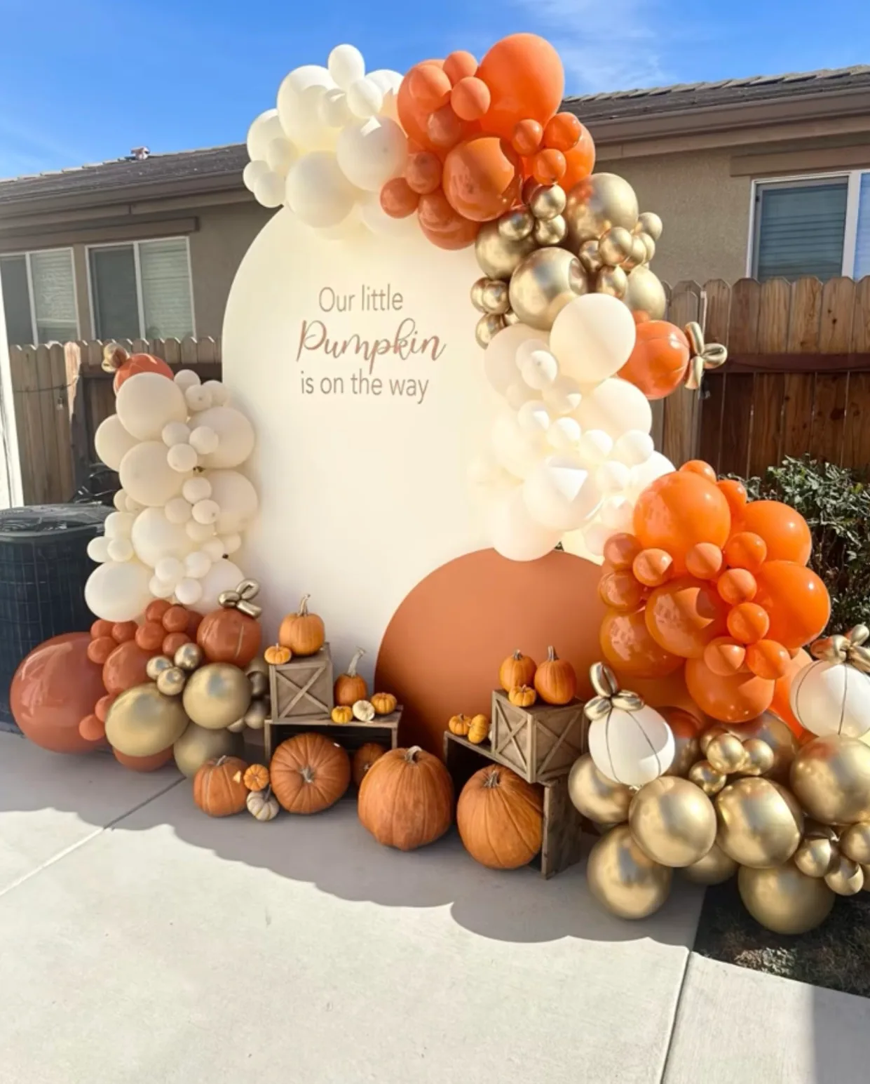 Fall Pumpkin Shower